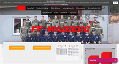 Desktop Screenshot of feuerwehrwaidegg.at